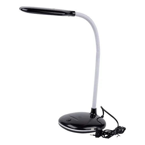 TLD-561 Black/LED/450Lm/4500K Svetilnik nastolnyj, 7W. Mehanicheskij vyklyuchatel. CHernyj. TM Uniel_1