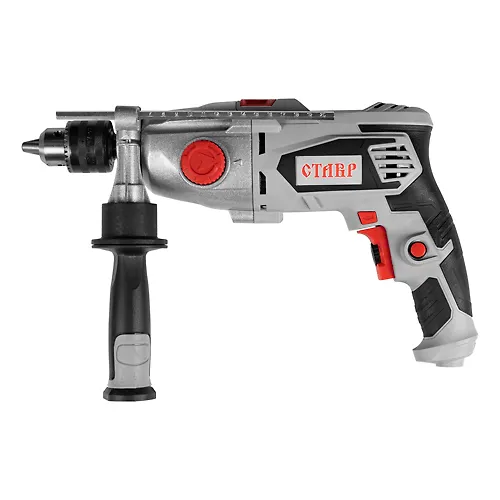Stavr DU-13/1300R-2S  Drel udarnaya 1300 Vt, 0-1300/0-3350 ob/min, 0-48000 ud/min, patron klyuche_1