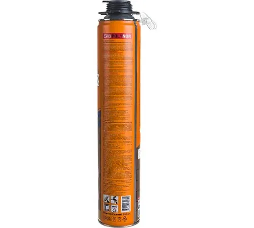 Uteplitel napylyaemyj poliuretanovyj Sila Pro POLYNOR 850 ml_2
