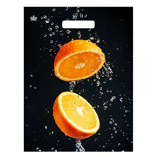 Paket s vyrubnoj ruchkoj 31h40sm (60) (Apelsinovyj vzryv) laminirovannyj Tiko (h50/500) VUR61487_1
