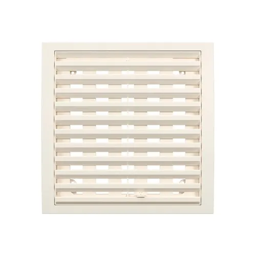 (2020RRP Ivory) Reshetka ventilyatsionnaya reguliruemaya ABS 200h200 