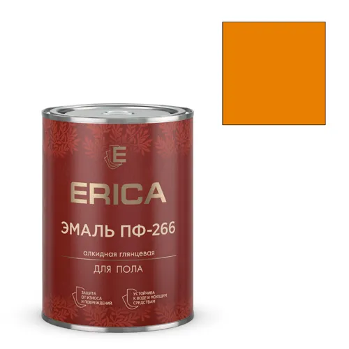 Emal PF-266 ERICA glyantsevaya zolotisto-korichnevaya 0,8 kg_1