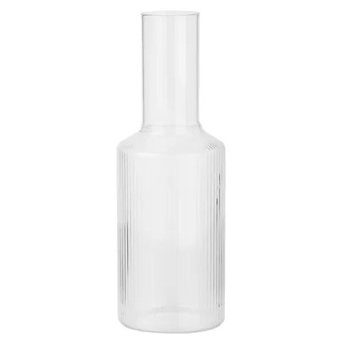 Kuvshin tm MILLIMI Simpl, 1200ml, steklo, riflenyj_1