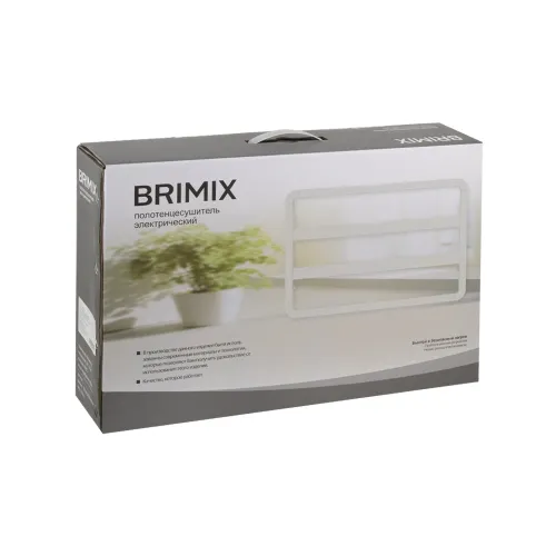 Polotentsesushitel elektricheskij, pryamoug HROMIROVANNYJ, LESENKA 300 h 500 h 85mm BRIMIX 9012_4