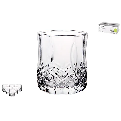 Nabor stakanov 1/6 280ml 280ml JS2701-1_2