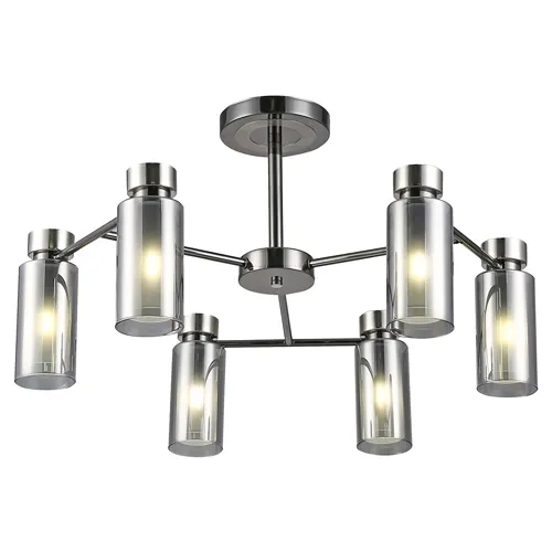 ESCADA Potolochnyj svetilnik Escada 1115/6PL E14*15W Chrome_1