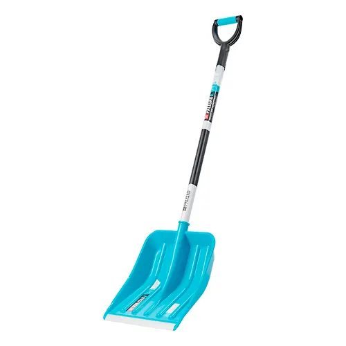 Lopata dlya uborki snega,polipropilen,350h405h1300mm,alyuminievyj cherenok,PVH nakladka, LUXE// Palisad_1