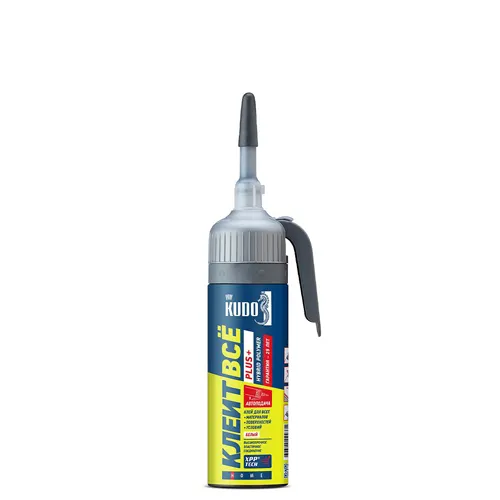 Klej KUDO kleit vse PLUS+ gibridnye polimery c avtopodachej belyj 100 ml. KX-A02W 