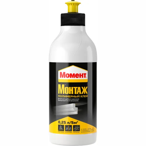 Klej Moment Montazh polimernyj 250 ml. 1897367_1