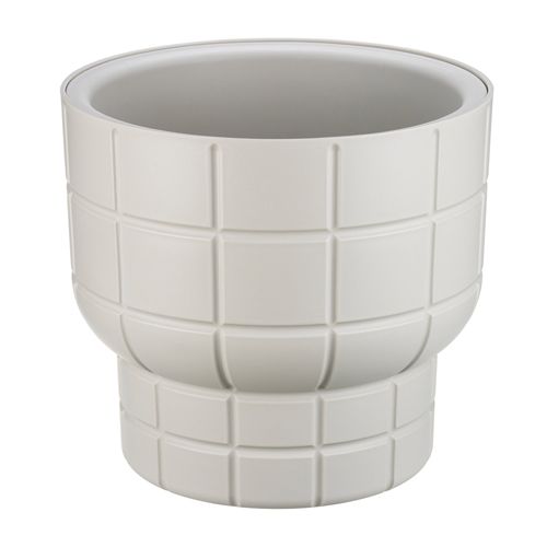 Kashpo KARE IDEA D280mm 7,8l so vstavkoj Kremovyj_1