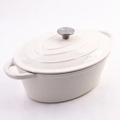 40640 Kastryulya chugun 3,5 l emal/pokrytie belaya MB (h2) 