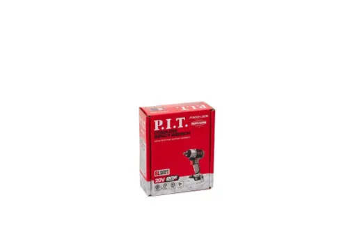Gajkovert udarnyj besschetochnyj akkum P.I.T. PIW20H-300B SOLO (20V, 300Nm,kvadrat 1/2