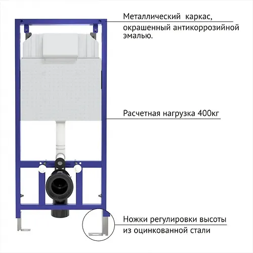 Installyatsiya BERGES knopka L4 Soft Touch BELAYA dlya skrytogo montazha unitaza NOVUM (040214)_2