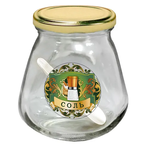 Banochka dlya hraneniya 260 ml s metal.kryshkoj  626146_1