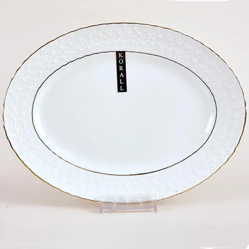 Blyudo ovalnoe 25.4sm CS223125-A snezhnaya koroleva /z_1