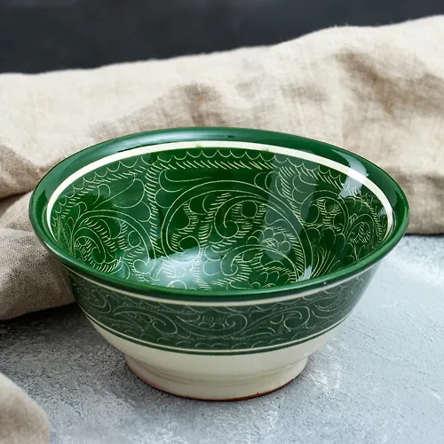 Kosa bolshaya Rishtanskaya Keramika, 18sm, zelenaya art.1923449 g.Ekaterinburg_1