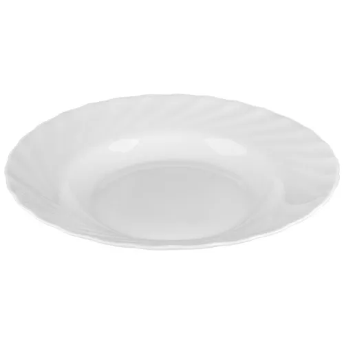 Tarelka supovaya Culinaria, diametr: 22,9 sm, vysota: 3,5 sm iz opalovogo stekla art.107076_1