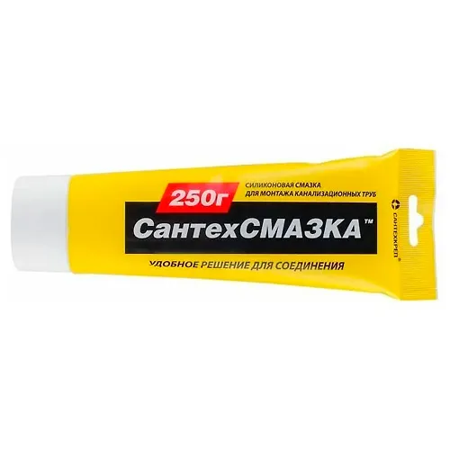 Smazka dlya kolets kanalizatsionnyh trub 