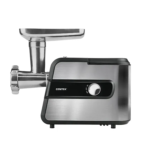 Myasorubka Centek CT-1623 2000 Bt, 2 kg/min, revers, stalnoj konnektor, 2 diska, 2 nasadki_1