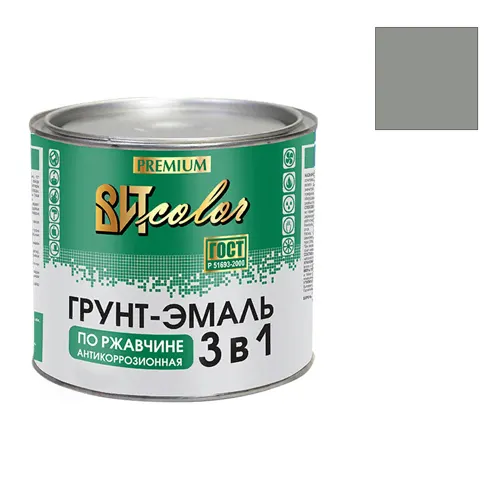 Grunt-emal po rzhavchine 3 v 1 VITcolor seryj GRAFITOVYJ RAL 7024 1,8 kg_1