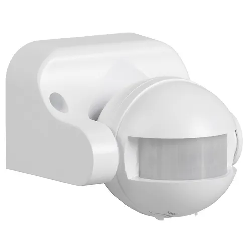 Datchik dvizheniya DD 009 belyj, maks. nagruzka 1100 Vt, 12m, 180grad IP 44 IEK art.LDD10-009-1100-001_1