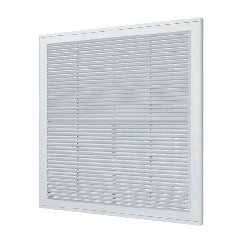 (4040R) Reshetka ventilyatsionnaya R razemnaya 400h400 plastik ERA_1