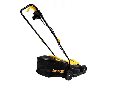 Gazonokosilka el. CHAMPION EM3411 (1 kVt plast+tkan 30l shir.320mm vys.25-65mm, 6,4kg), CHAMPION, KI_3