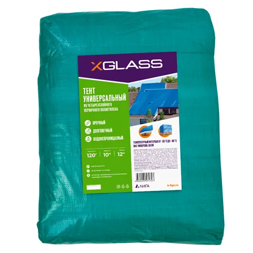 Tent X-Glass 120, 10 h 12 m, 120 g/m2_1
