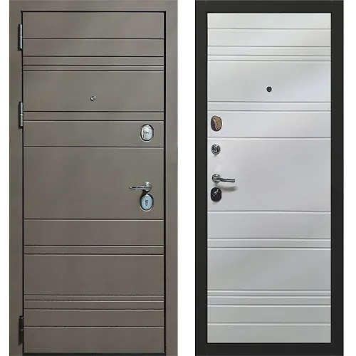 Stalnaya dver FLAT STOUT X 40 960*2050 L  Smok Kuantro belaya chernyj s blest_1