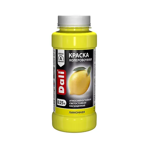 Kraska kolerovochnaya LIMONNYJ 0,25 l. 