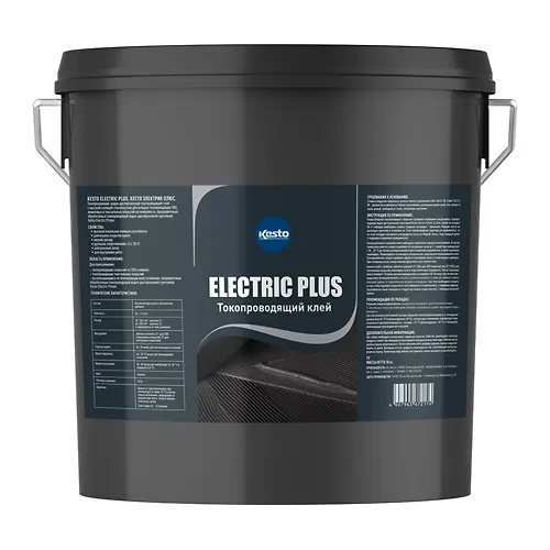 Klej dlya tokoprovodyaschih napolnyh pokrytij Kesto Electric Plus 18kg_1