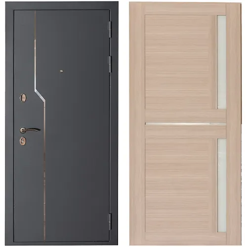 Dver metallicheskaya KUPER Muar 110B Kapuchino 960 R_1