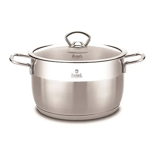 Kastryulya 1,5l, iz nerzh.stali14h10 sm, stekl. kr. (R115) 