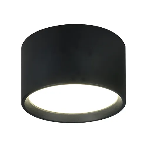 ESCADA Potolochnyj svetilnik Escada 20005SMU/01 LED 12W 4200K chernyj matovyj_1