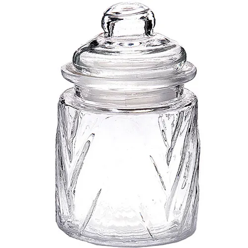 28192 Banka dlya sypuchih 300ml steklo LR (h48) 