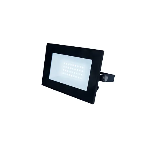 V BLACK Prozhektor svetodiodnyj. Dnevnoj svet (6500K). Korpus chernyj. TM UnielULF-F21-30W/6500K IP65_1