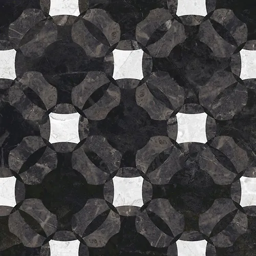 Keramogranit glazur. Queen uzory mnogotsvet art.QN4R452D 42x42 (1.58kv.m)_1