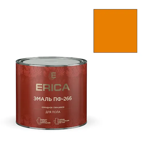 Emal PF-266 ERICA glyantsevaya zolotisto-korichnevaya 1,8 kg_1