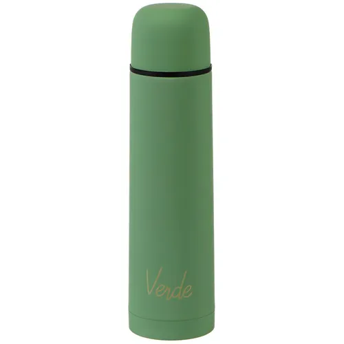 Termos nerzhaveyuschaya stal, 0.75 l, Daniks, Verde, kolba nerzhaveyuschaya stal, zelenyj, SL-75Z-5615C-soft_1