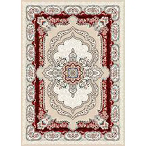 Kover OSCAR 100*200 pryam. - F060A BEIGE/RED_1
