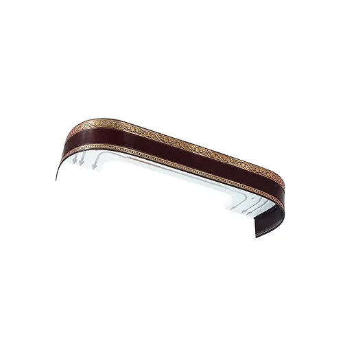 Karniz LEGRAND Monarh s povorotami 3,6 m venge hrom_1