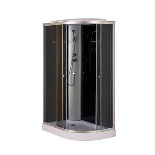 Dush.kabina HD-KU12080LB2L LOW 120x80h215 bez g/m,chern.zadn.stekla,tonir.pered.stekla, niz.pod. 14 sm_1