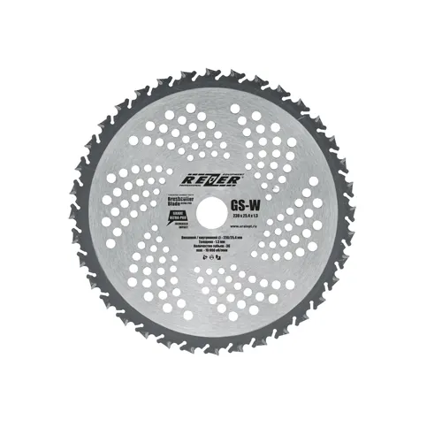 GS-W, 230mm x 25.4mm x 1.3mm x 36T nozh d/benzokosy 36 zubev (25/50 sht./kor.)_1