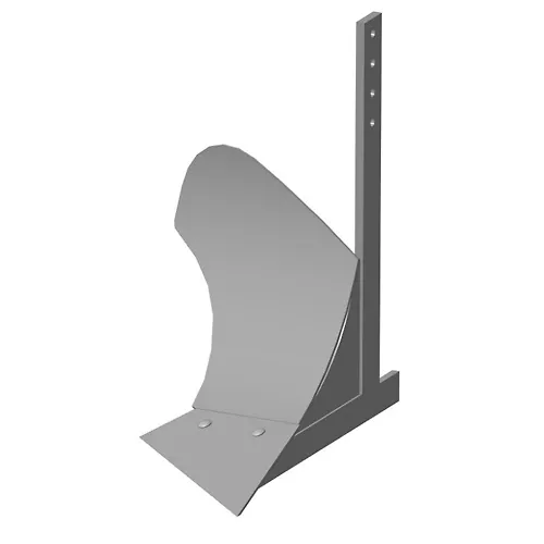 Plug bolshoj usilennyj,stojka 12*500 mm shirina zahvata 250mm bez stsepki (PMBS 10.500.200) 01.04.31_1