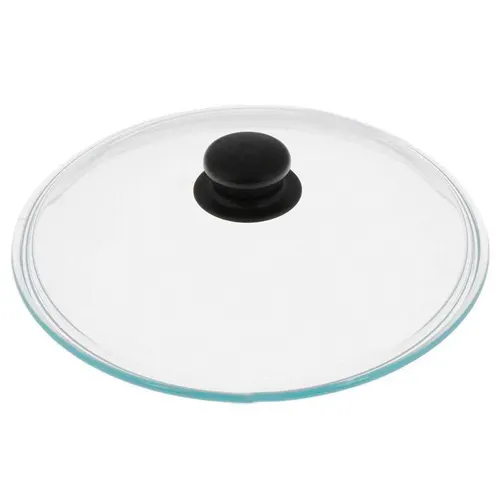 Kryshka s ruchkoj iz borosilikatnogo stekla Isfahanglass 20 sm, nizkaya art.6720_1