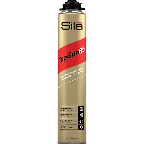 Pena montazhnaya prof. SILA Pro TopGun 65 WINTER 875 ml_1