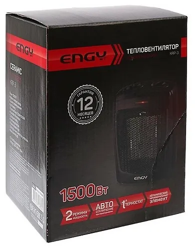 Teploventilyator Engy KRP-3 Black art.004399_4