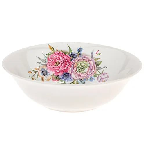 Salatnik 680 ml Rozy 3D - 2 variant (farfor) , r.1818_1