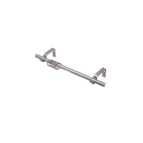 Karniz kovanyj Le-Grand d16 mm gladkij 2,4 m 1-ryadnyj OPTI serebro matovoe_1