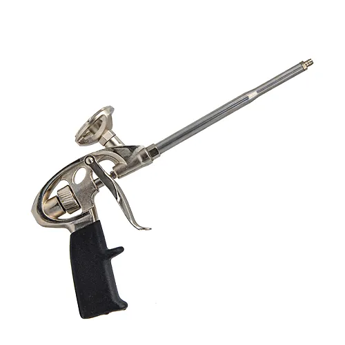 Pistolet dlya montazhnoj peny Hobbi kopus i adapter-alyum, pokr. rukoyatki PVH stvol 19 sm 23-7-007_1